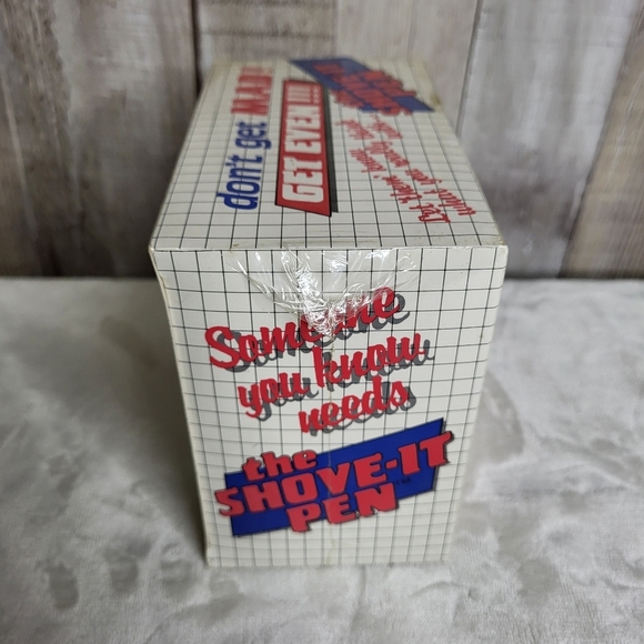 Vintage Shove-It Pen Funny Gag Gift. Brand New - Picture 3 of 6